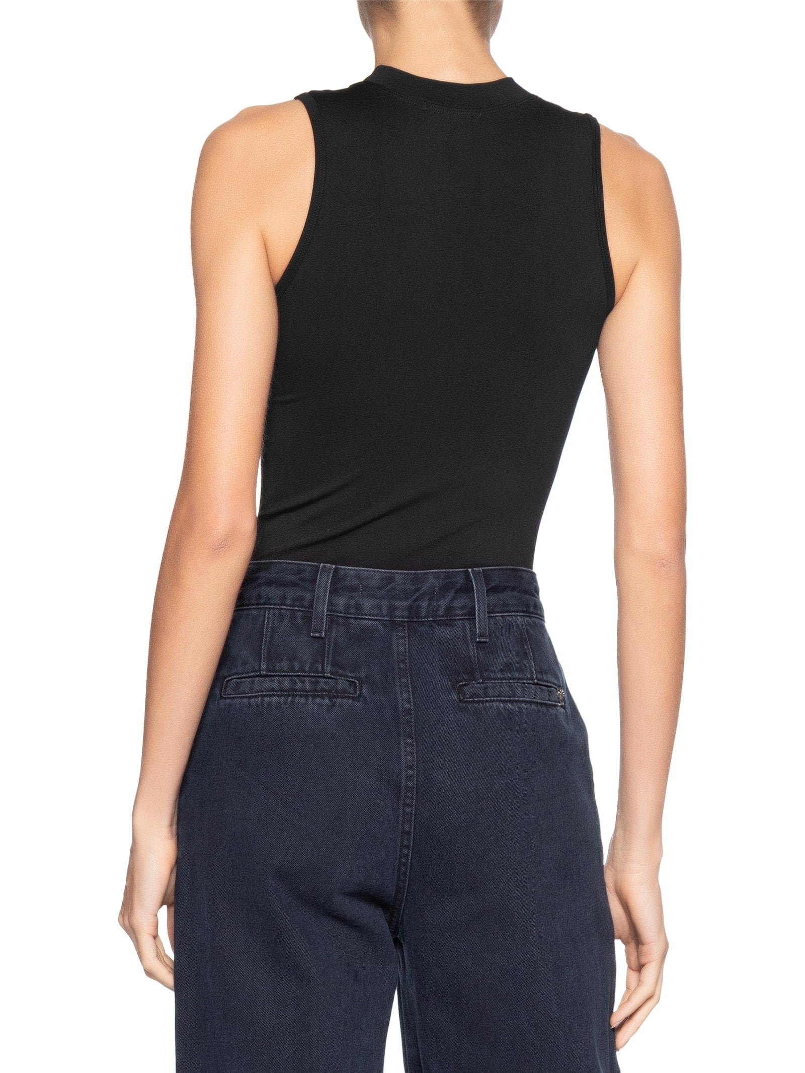 Body Feminino Comfy Em Malha Preto Basiq