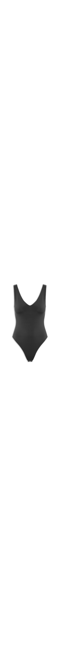 Body Feminino Decote em U - Preto