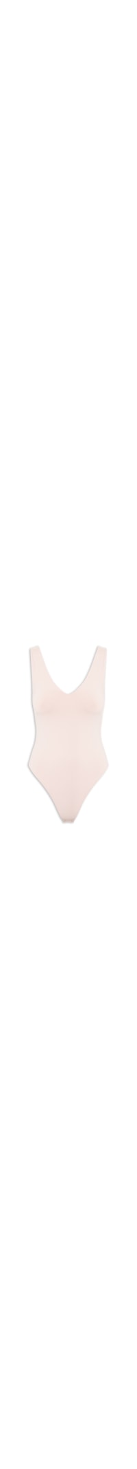 Body Feminino Decote em U – Bege