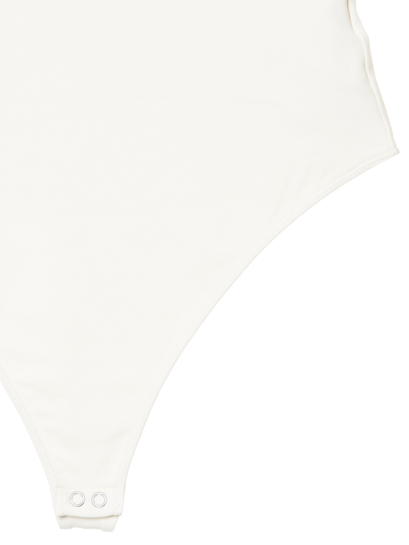 Body Feminino Decote em U – Off White Basiq