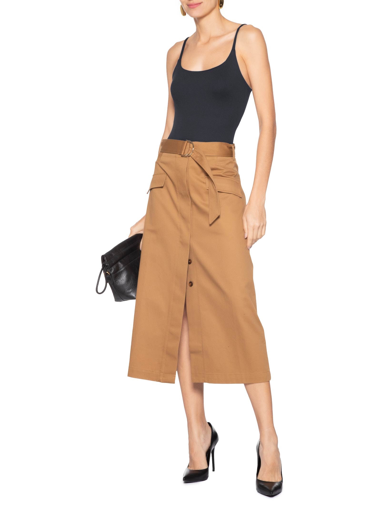 Body Feminino Decote Redondo Preto '2Essential