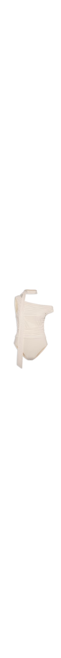 Body Feminino Drapeado - Off White