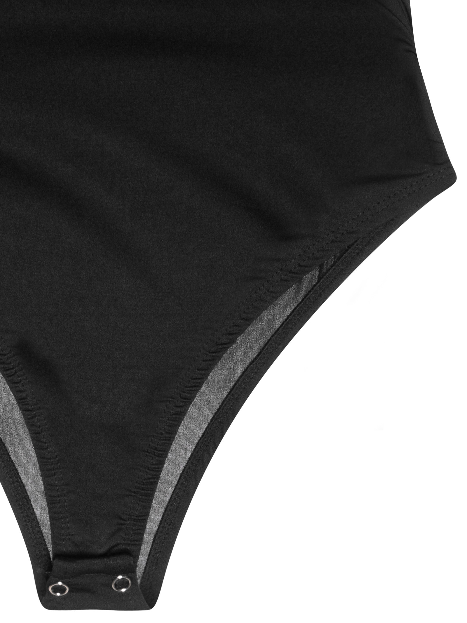 Body Feminino Drapeado Preto Basiq