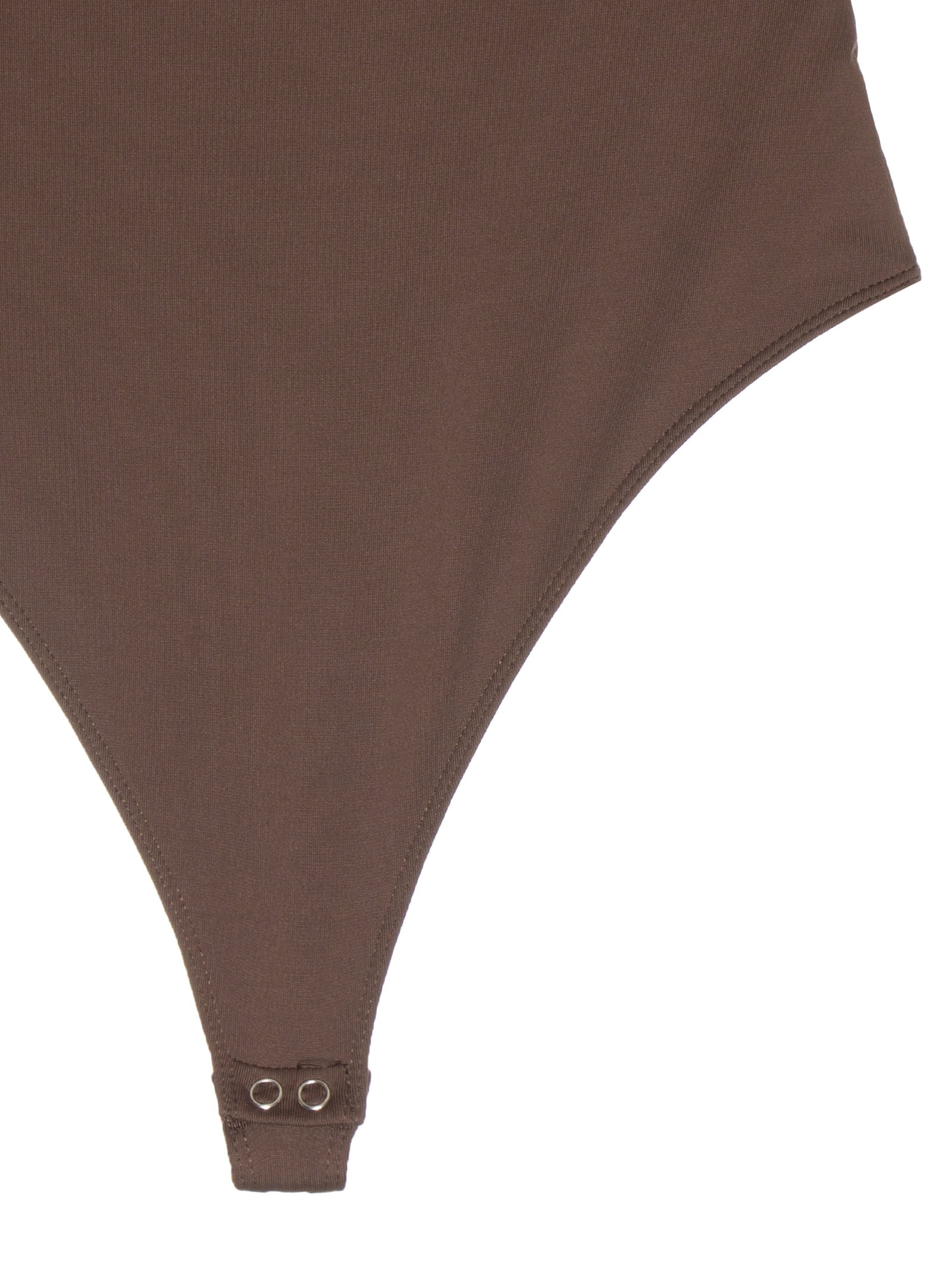 Body Feminino Em Malha Marrom Market 33