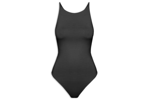 Body Feminino Em Malha - Preto