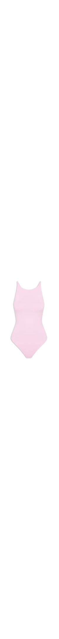 Body Feminino Em Malha - Rosa