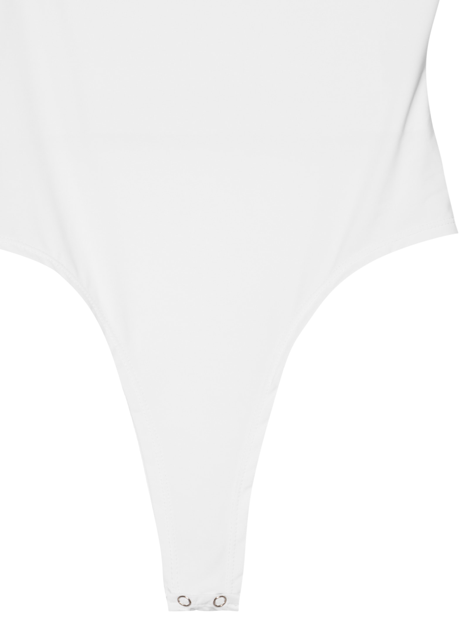 Body Feminino em Poliamida com Decote Assimétrico – Branco Market 33