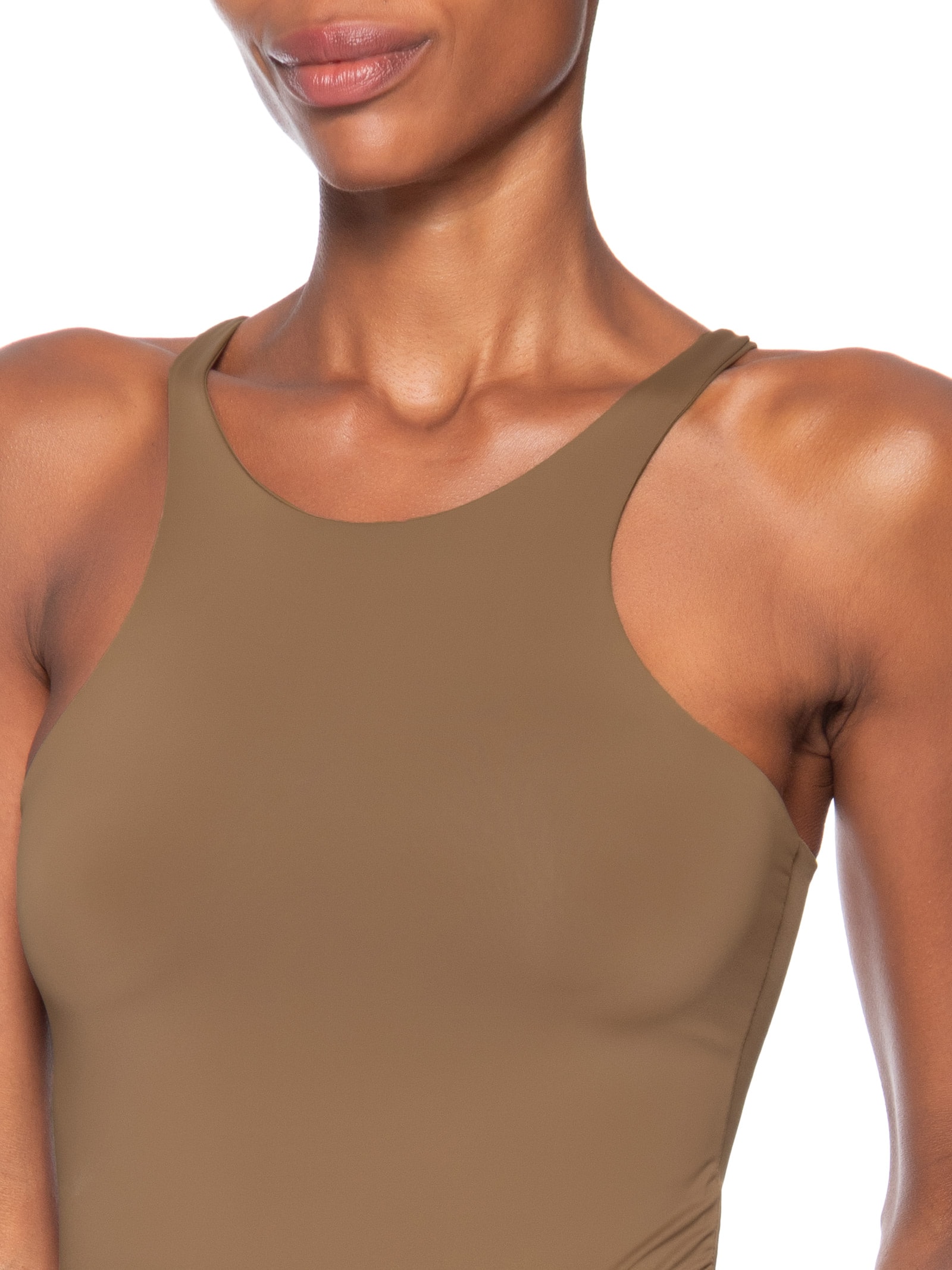 Body Feminino em Poliamida Nadador – Marrom Market 33