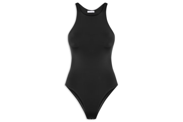 Body Feminino em Poliamida Nadador – Preto