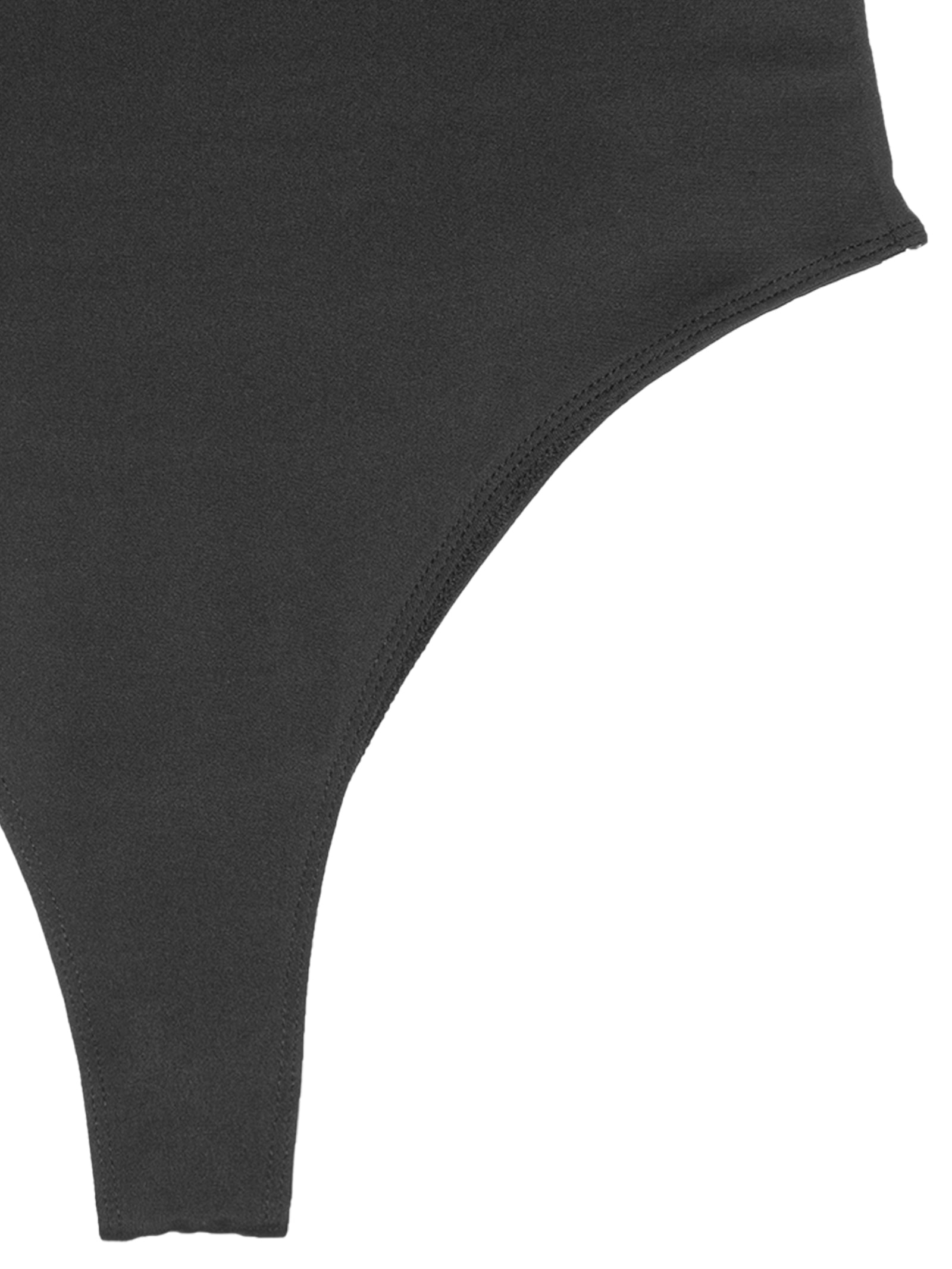 Body Feminino Manga Longa Preto Market 33