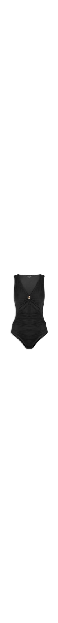 Body Feminino Olga - Preto