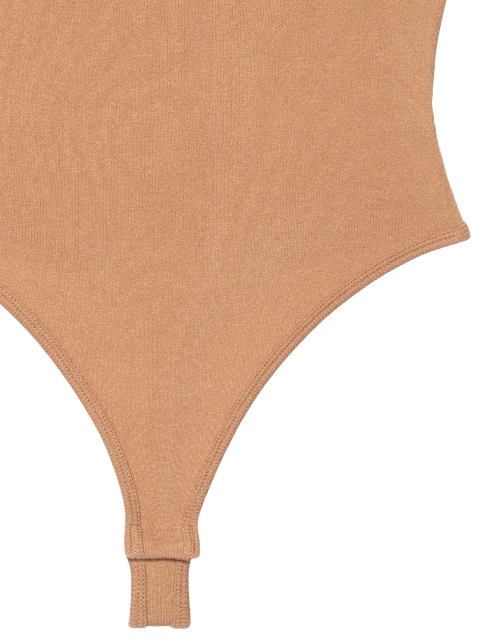 Body Feminino Poliamida Marrom Basiq