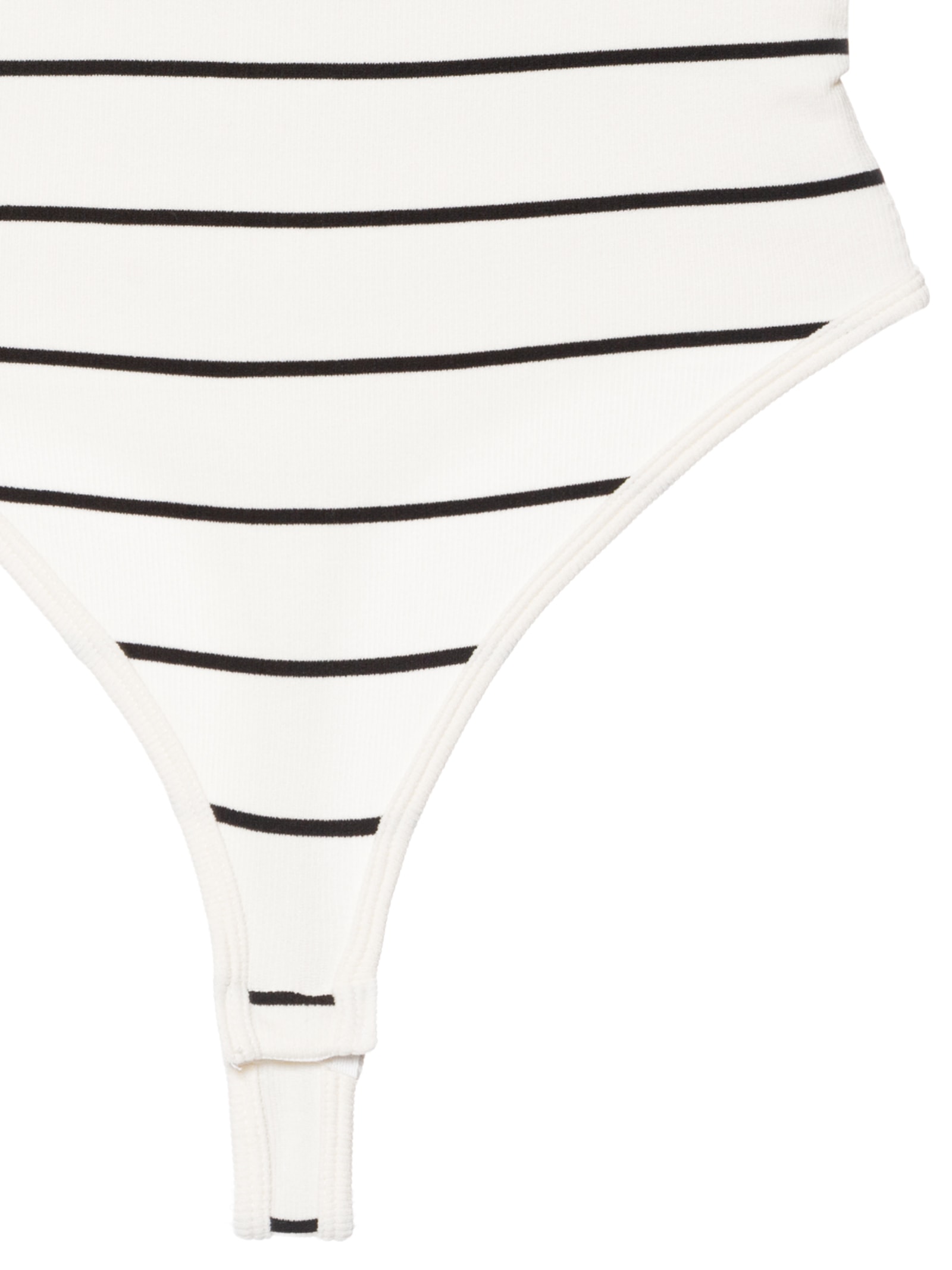 Body Feminino Poliamida Off White Basiq