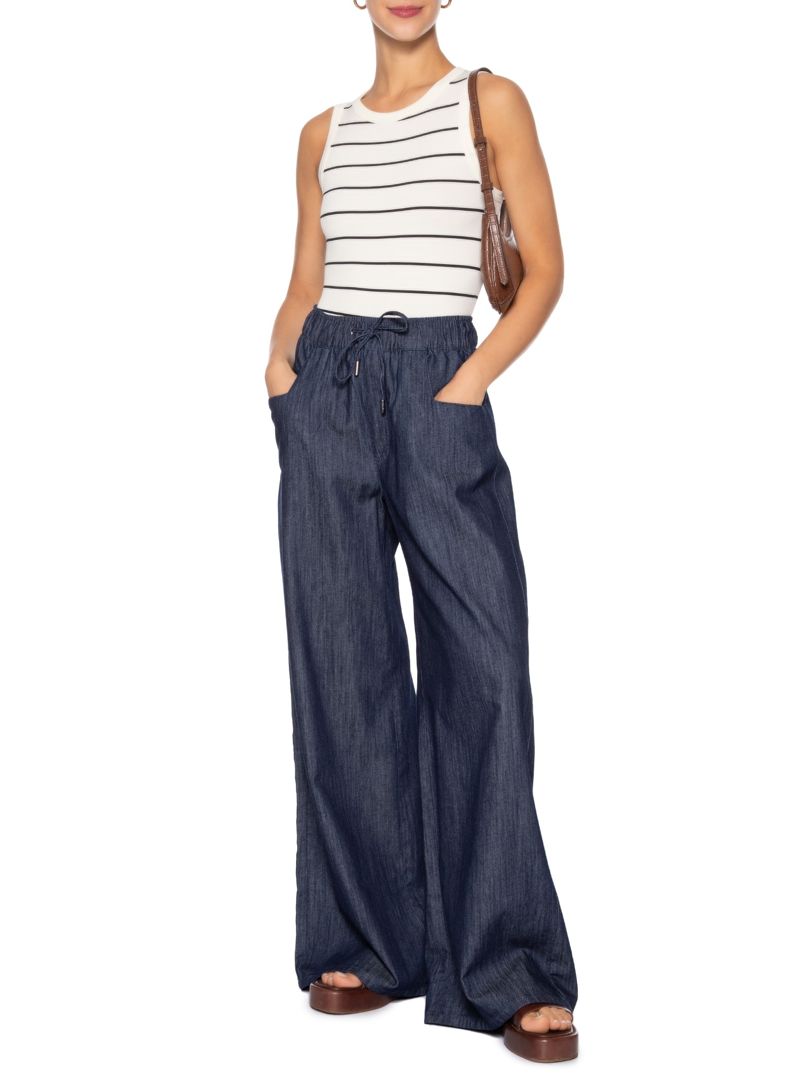 Body Feminino Poliamida Off White Basiq