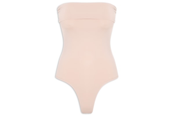 Body Feminino Tomara que Caia em Poliamida – Bege