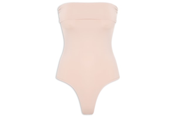 Body Feminino Tomara que Caia em Poliamida – Bege