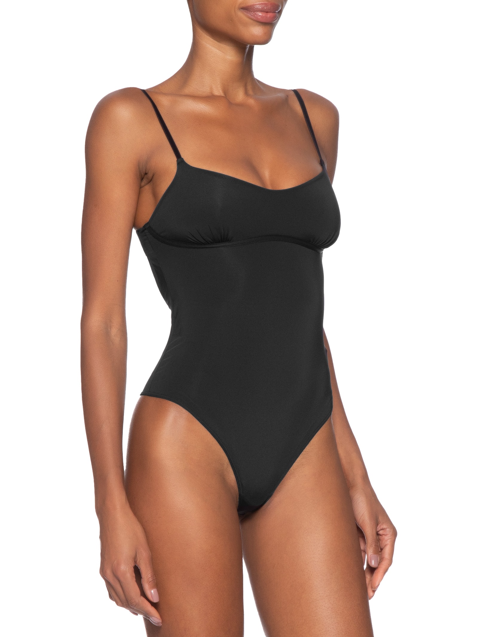 Body Franzido Micro Intense Power Preto Calvin Klein Underwear