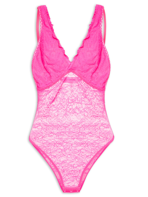 Body Frente Única - Rosa