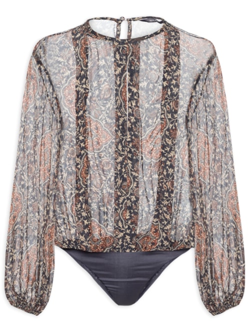 Body Ggt Estampa Valência Zafira – Azul