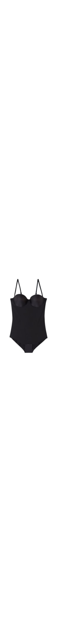 Body Giada Em Microfibra Ultralight - Preto