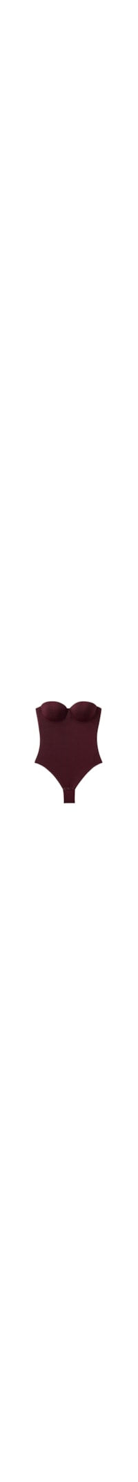 Body Giada Lamê Shimmering Passion - Vermelho