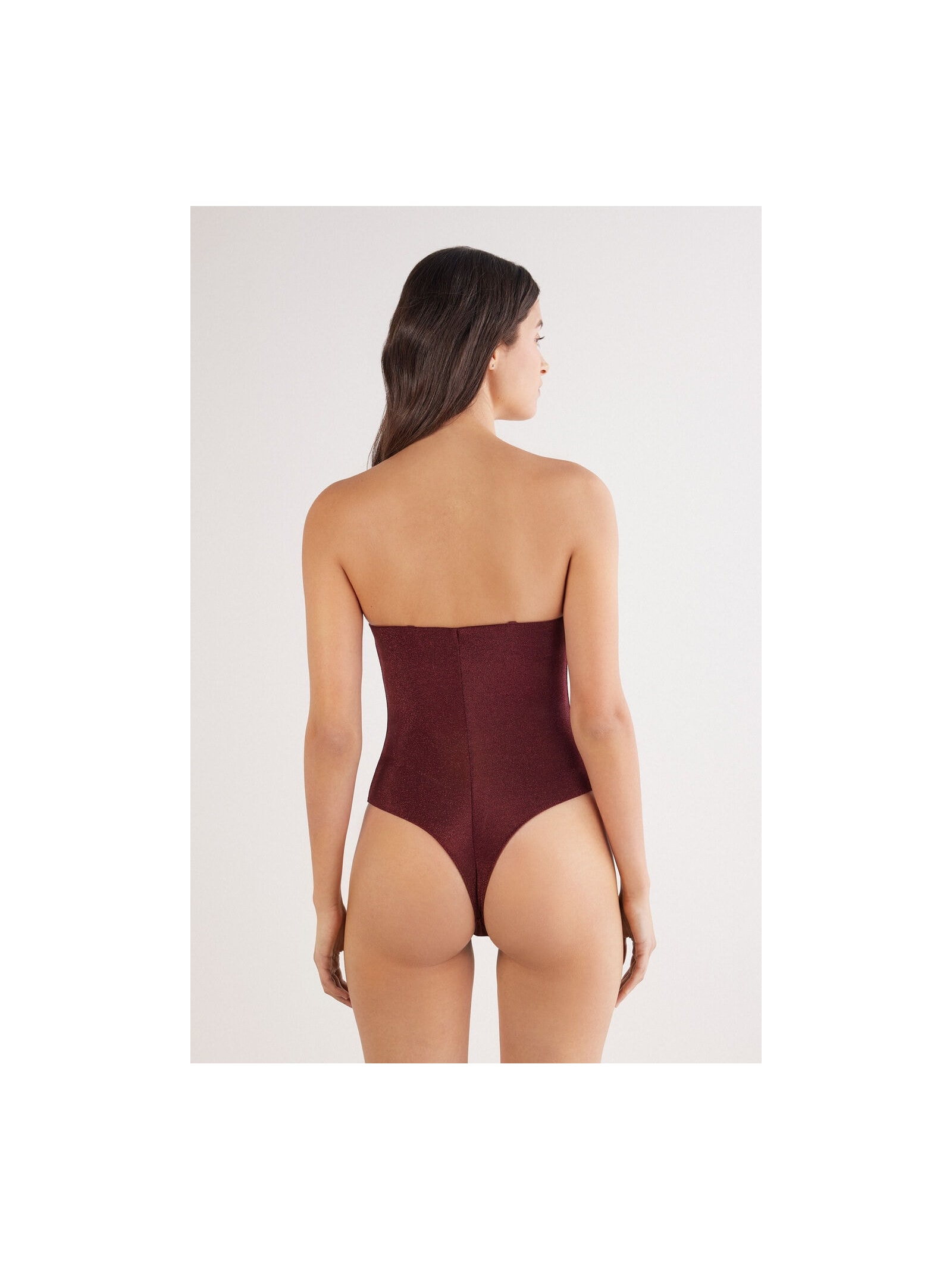 Body Giada Lamê Shimmering Passion Vermelho Intimissimi