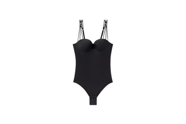 Body Ilenia Em Microfibra Ultralight - Preto