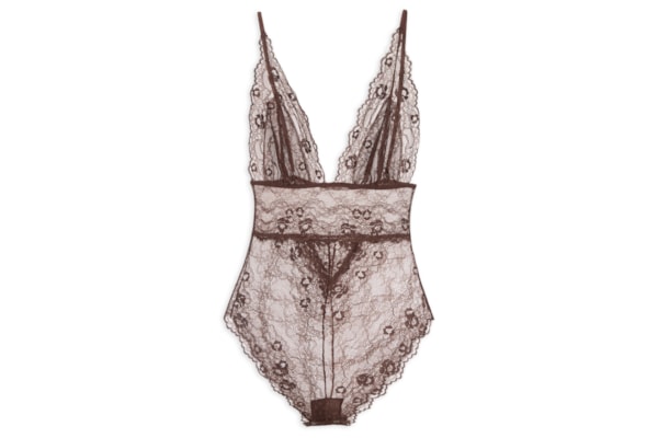 Body Intimates De Renda - Marrom