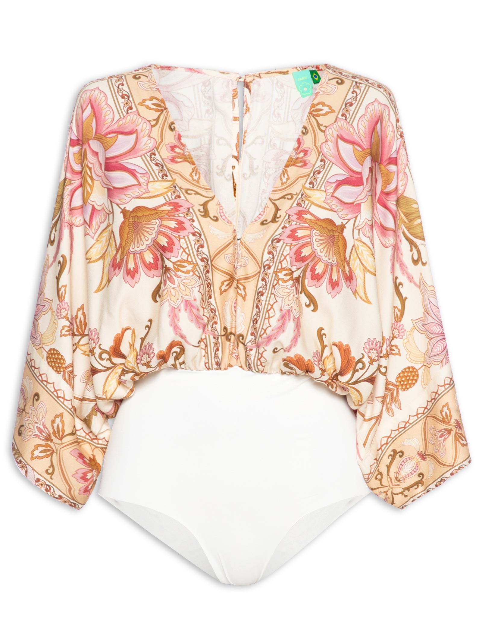 Body Jardim Majestoso Rosa Farm