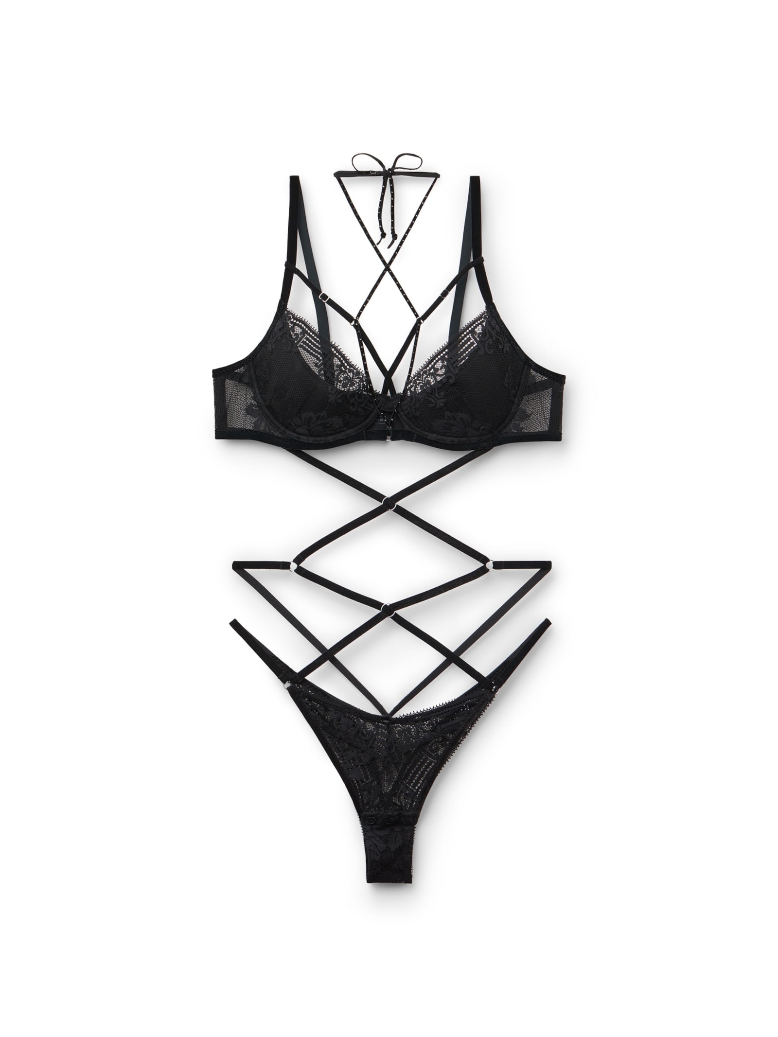 Body La Femme Fatale Preto Intimissimi