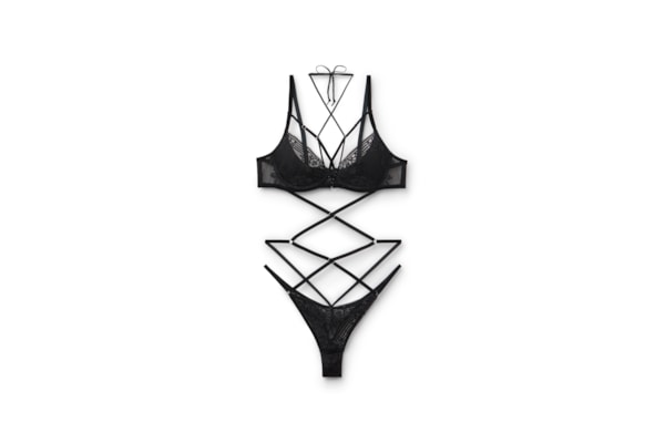 Body La Femme Fatale - Preto