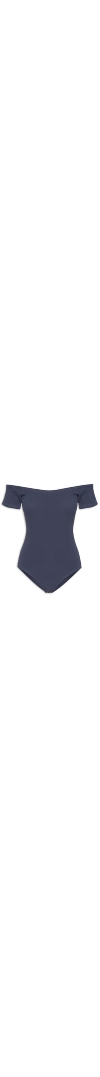 Body Liso - Azul