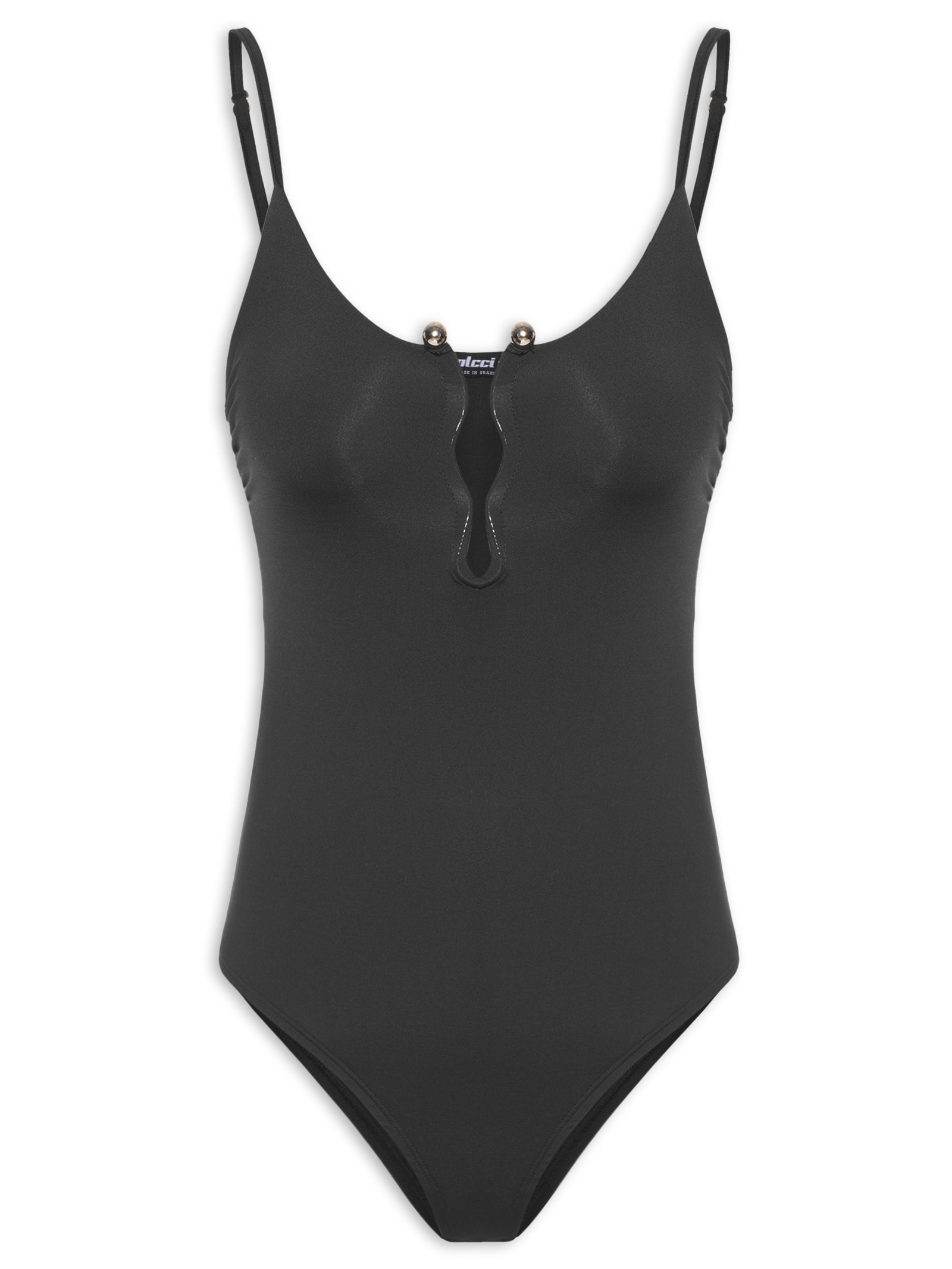 Body Liso Preto Colcci