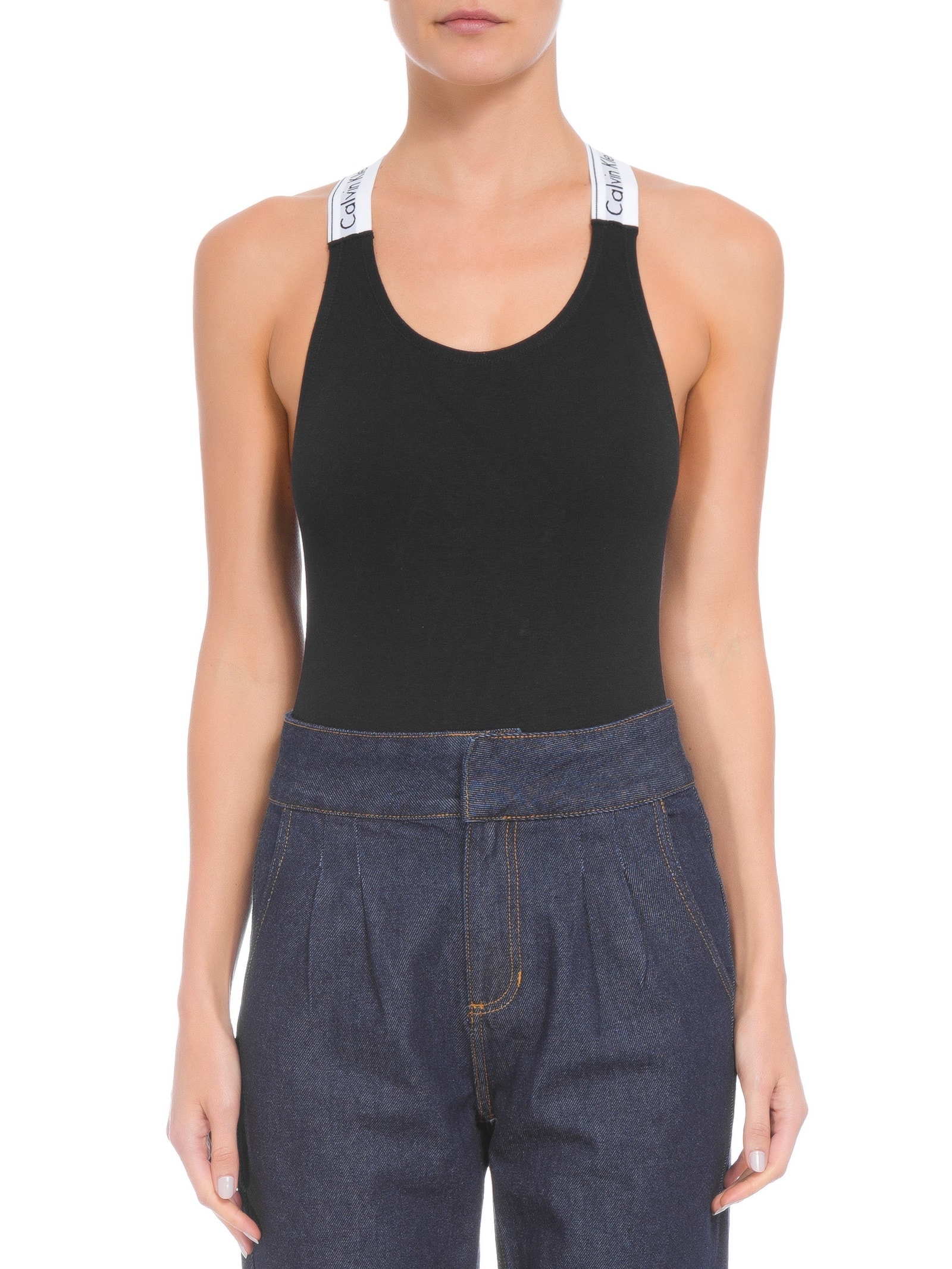 Body Malha Calvin Klein Underwear Preto Calvin Klein Underwear