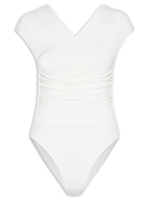 Body Malha Franzido – Off White