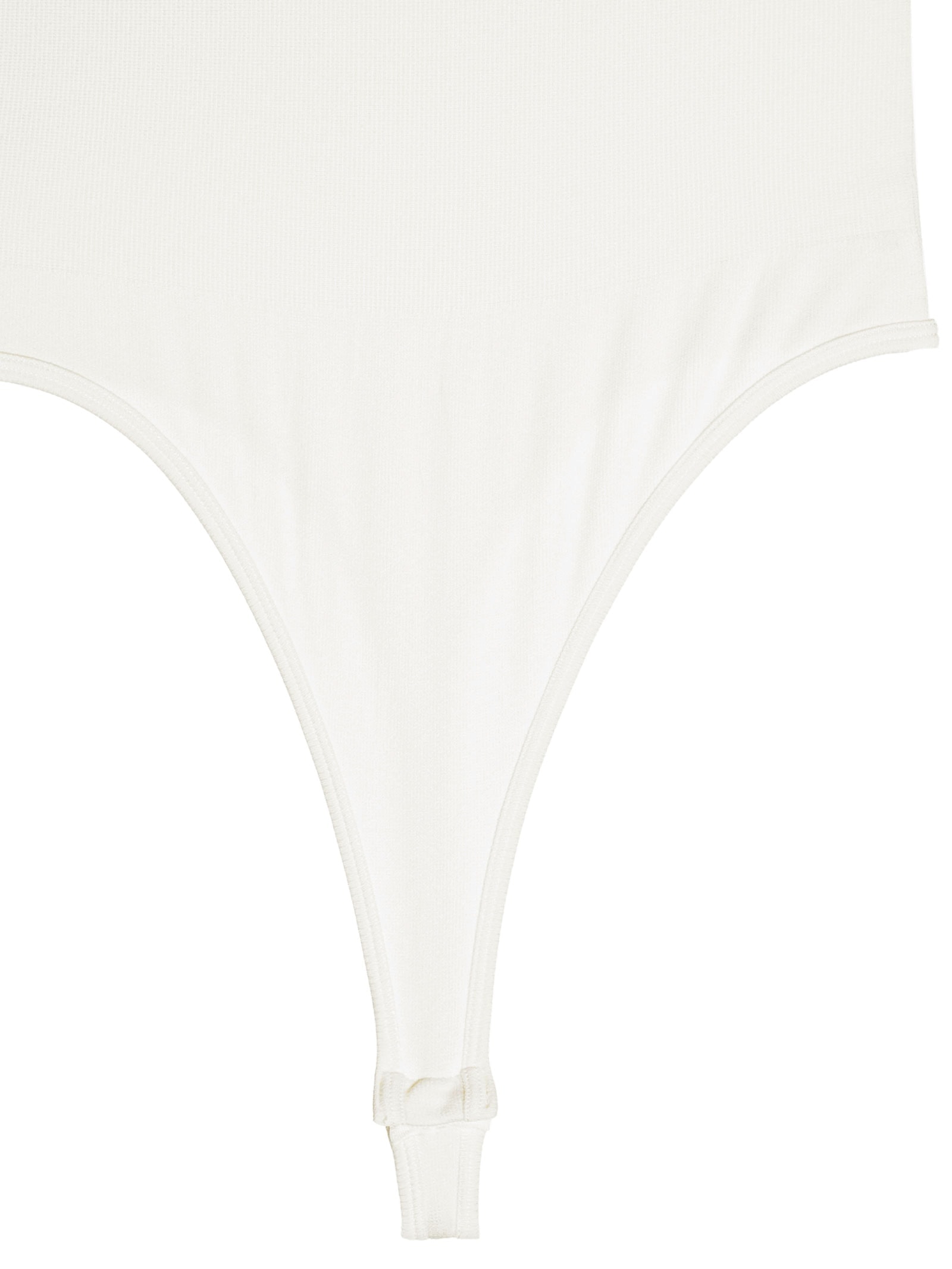 Body Malha Modelador Branco Basiq