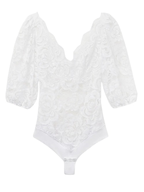 Body Manga Curta Scent Of Summer – Branco