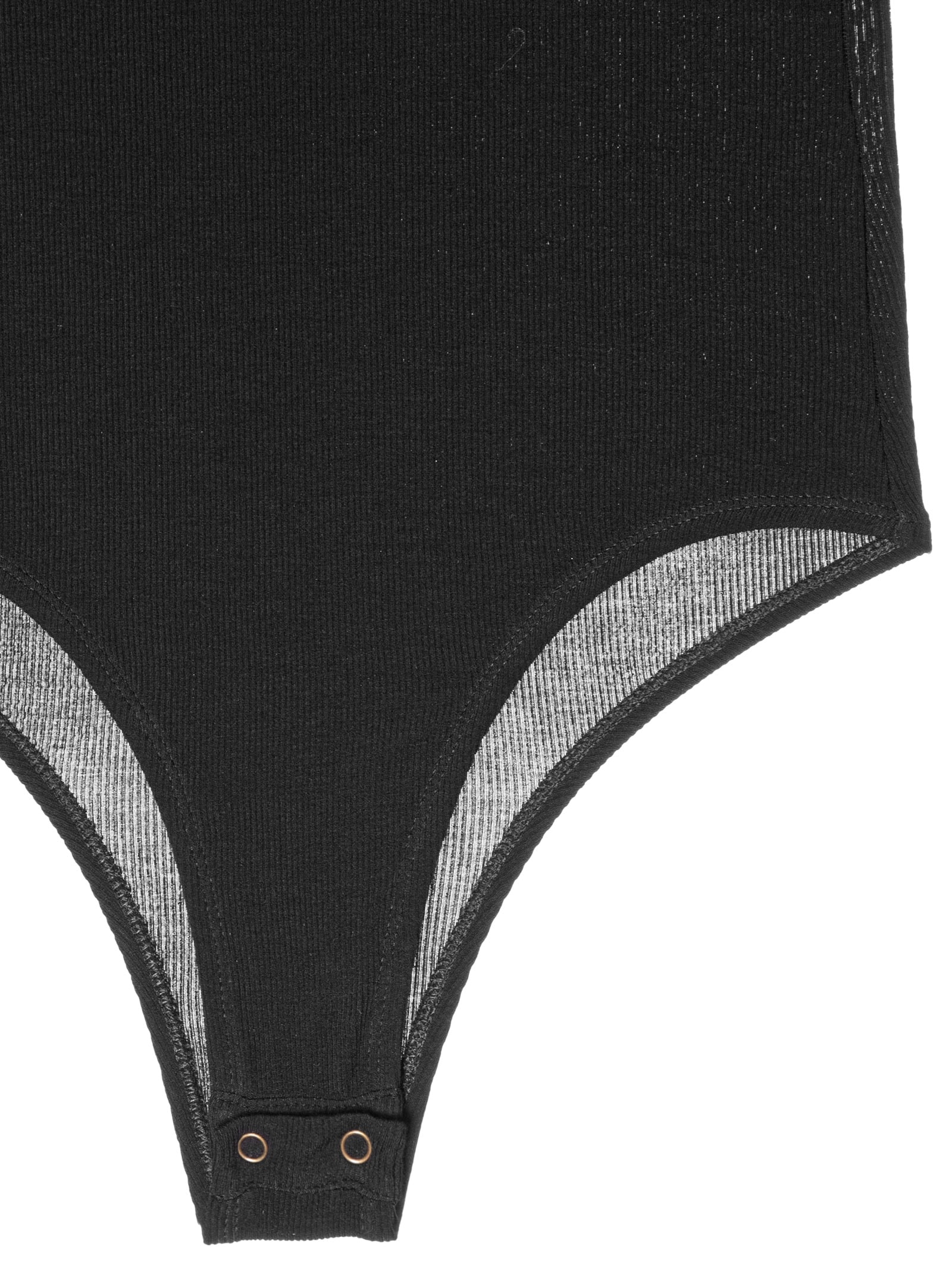 Body Manga Longa Preto Maria Filó
