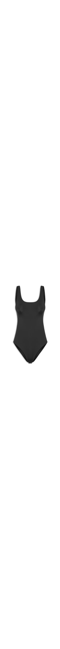 Body Regata Decote U - Preto