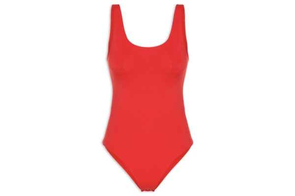 Body Regata Decote U - Vermelho