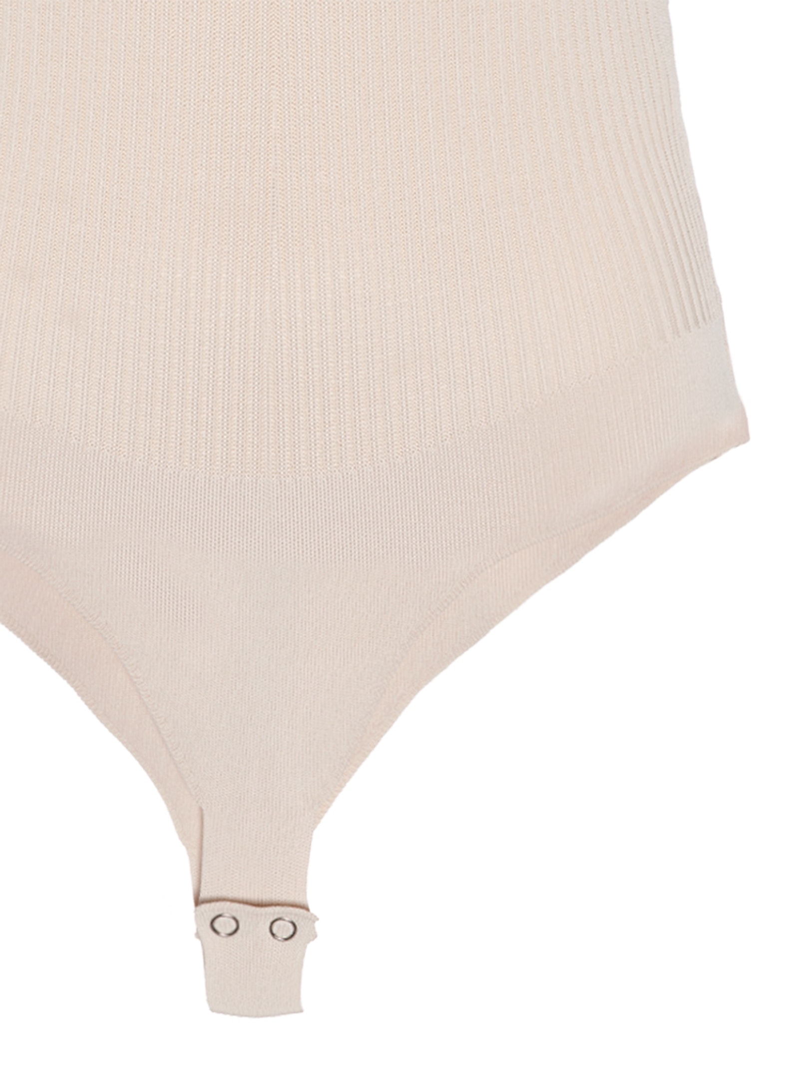 Body Regata Tricot Bege Mob