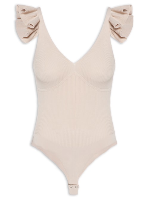 Body Regata Tricot - Bege