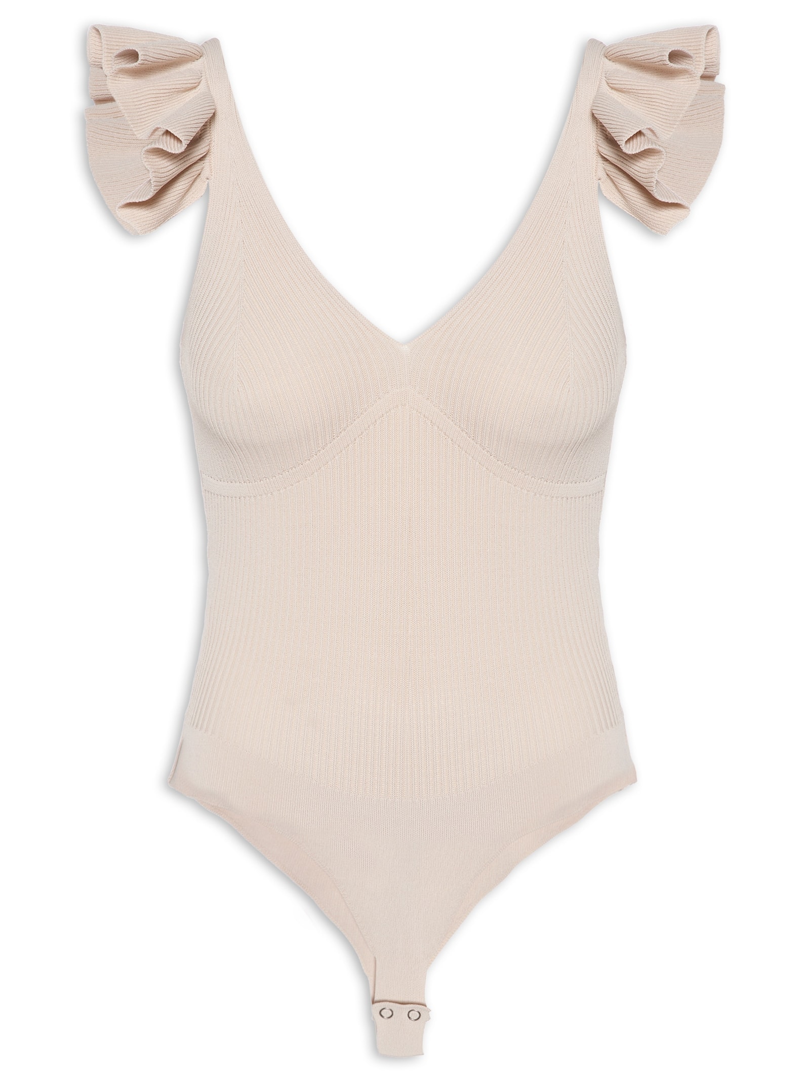 Body Regata Tricot Bege Mob