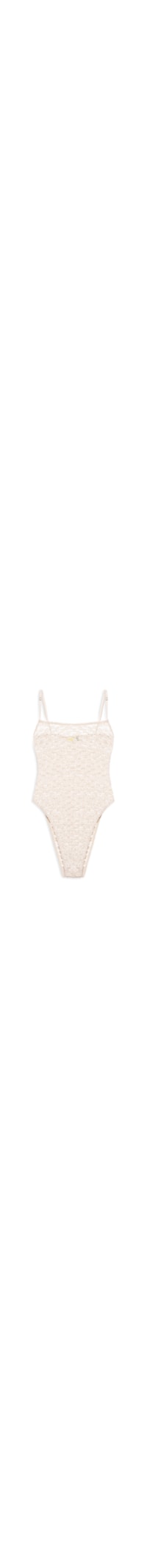 Body Renda - Bege
