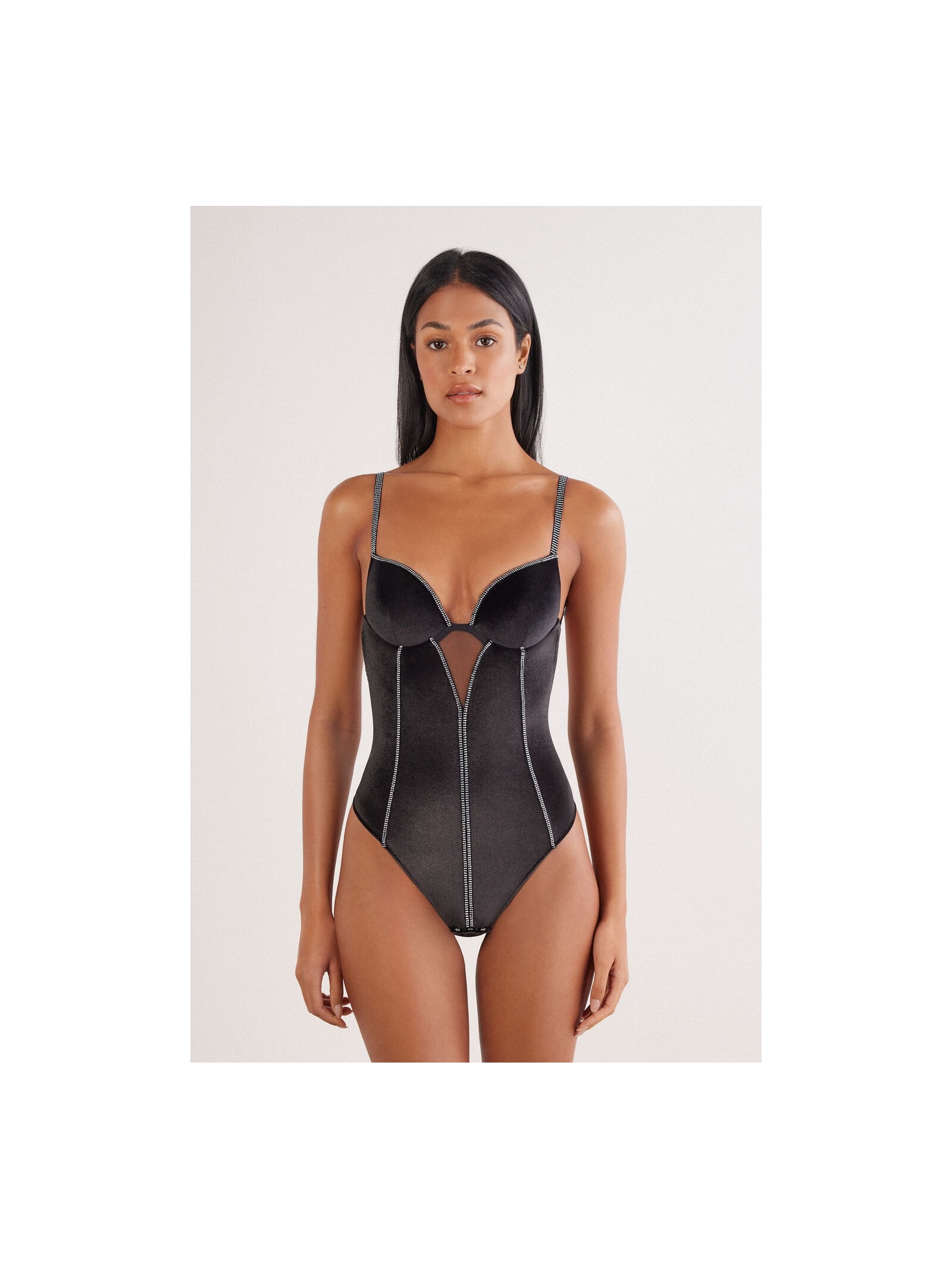 Body Sexy Back Girls Wanna Glisten Preto Intimissimi