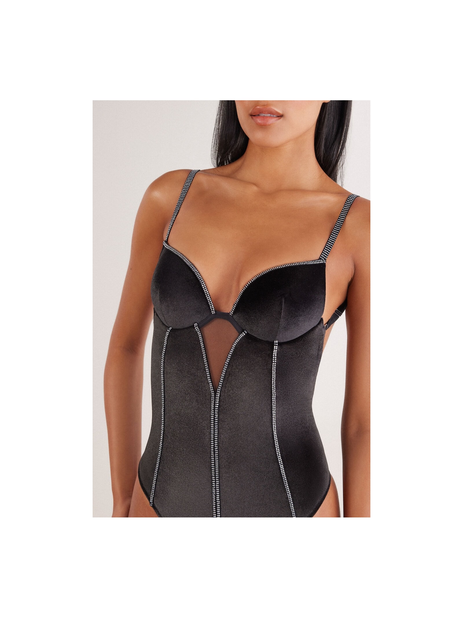 Body Sexy Back Girls Wanna Glisten Preto Intimissimi
