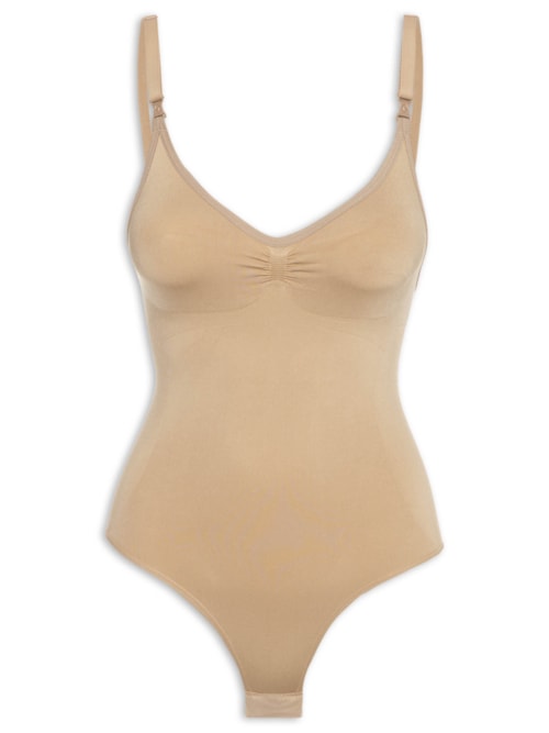 Body Slim Sem Costura – Bege