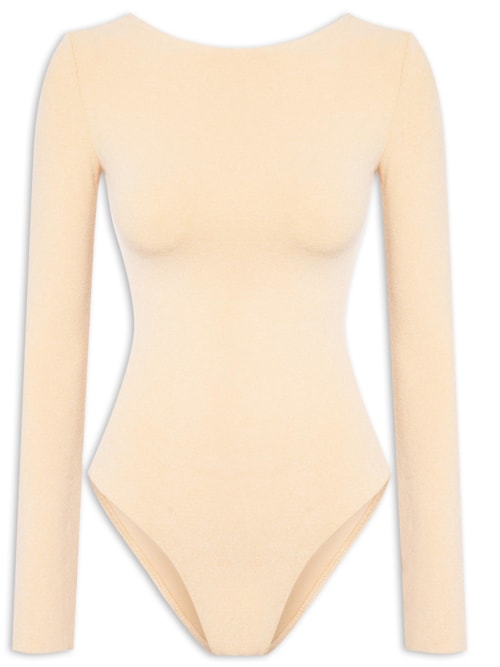 Body Sponge Detalhe Costas Nina – Bege
