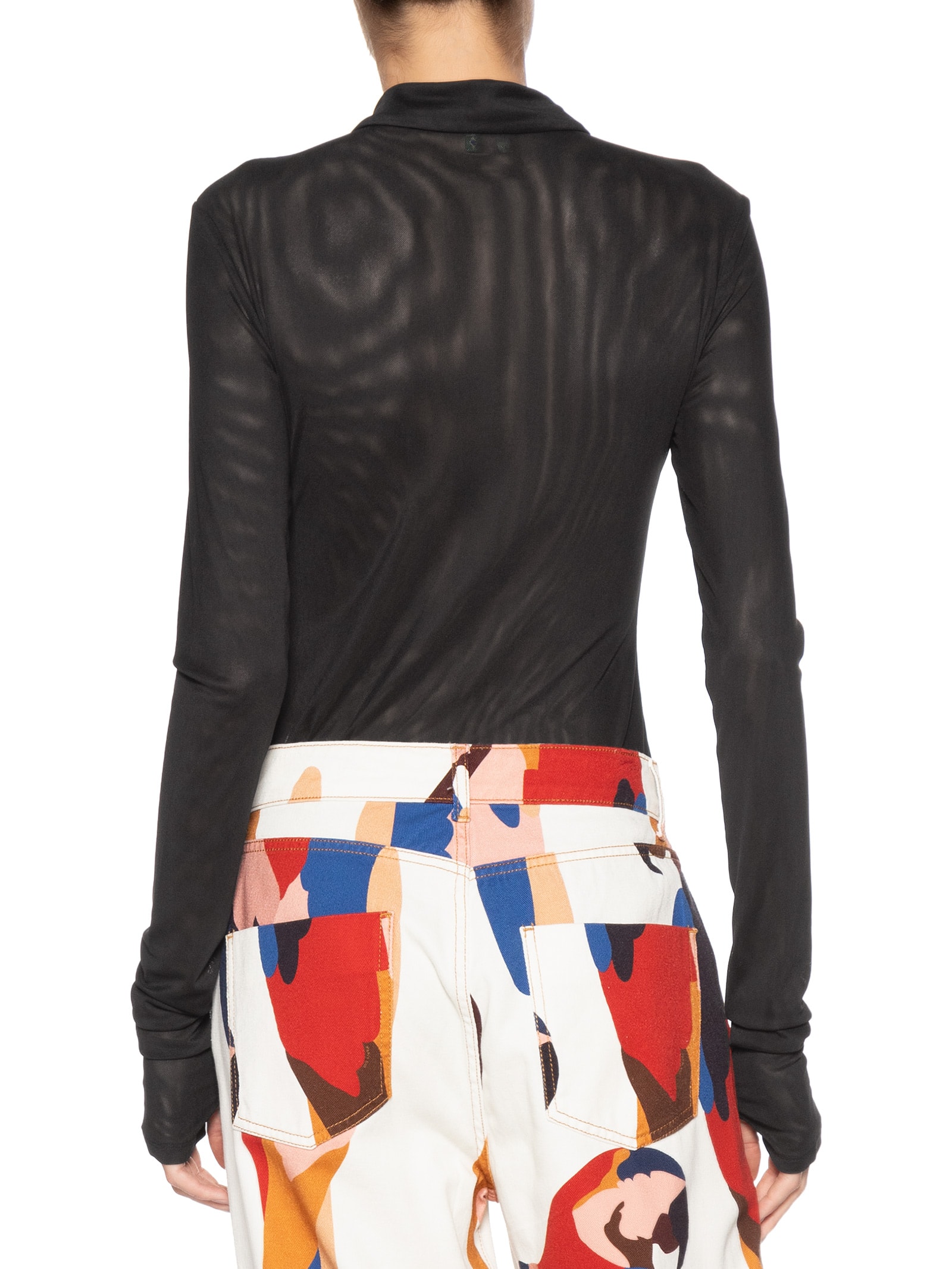 Body Tule Preto Farm