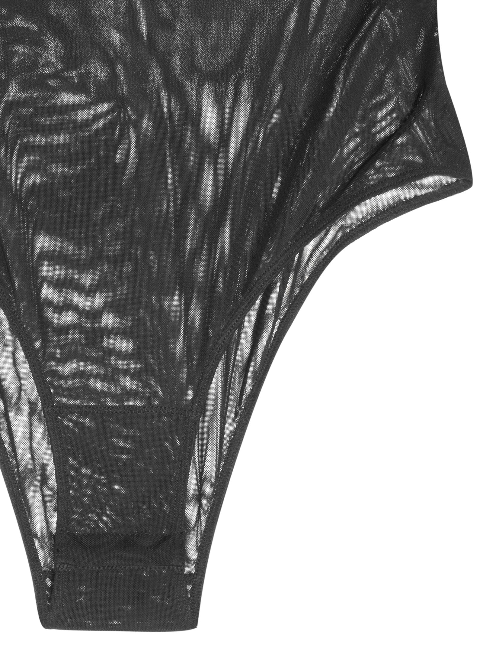 Body Tule Preto Farm